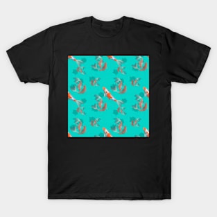 Koi Carp In Pool T-Shirt